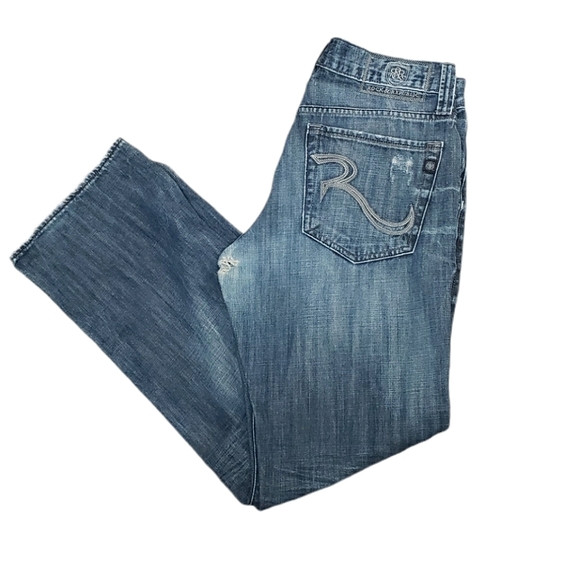 Rock & Republic Other - 🎉HP🎉 Rock & Republic Distressed 32x30 Bolt Jeans